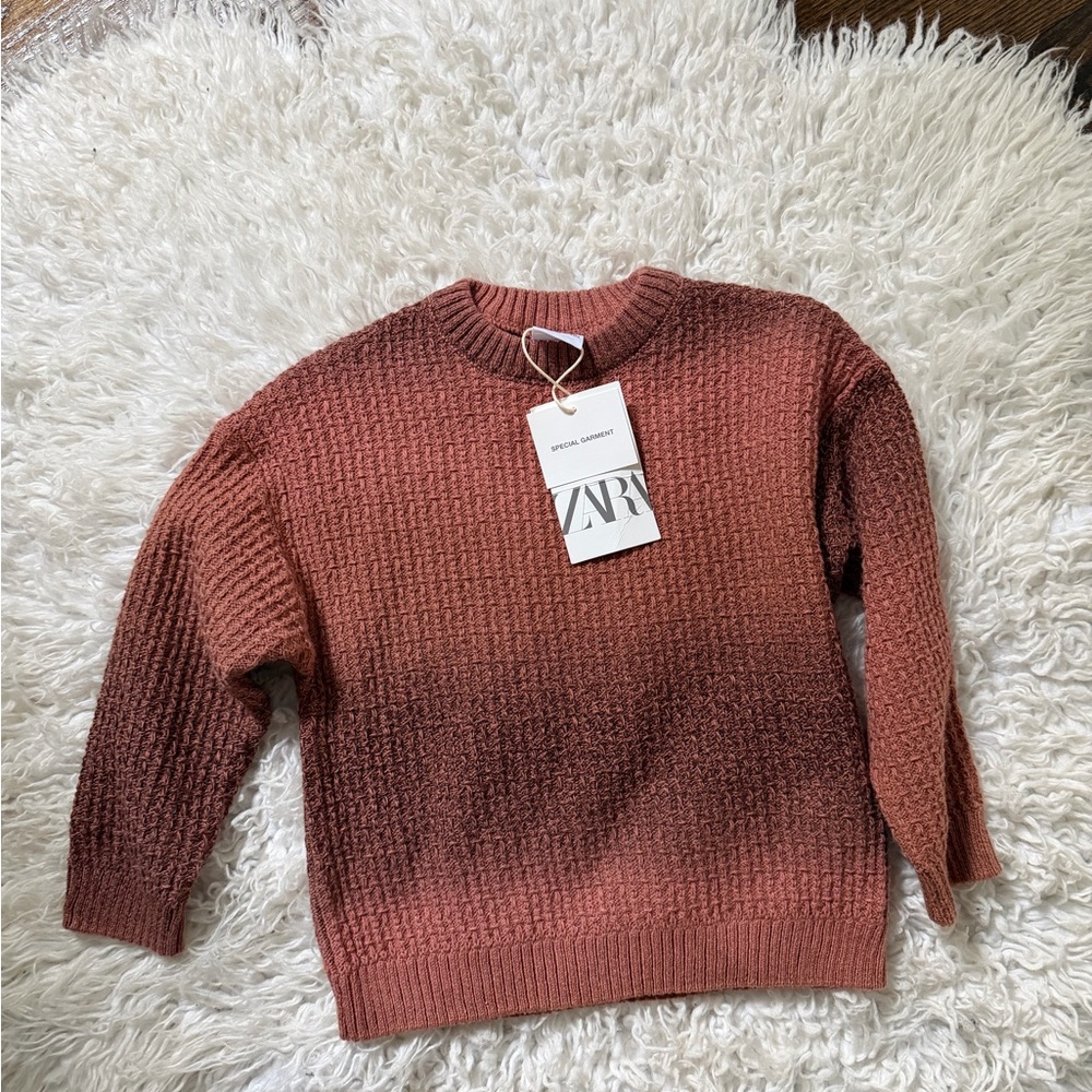Zara Toddler Sweater - Brown